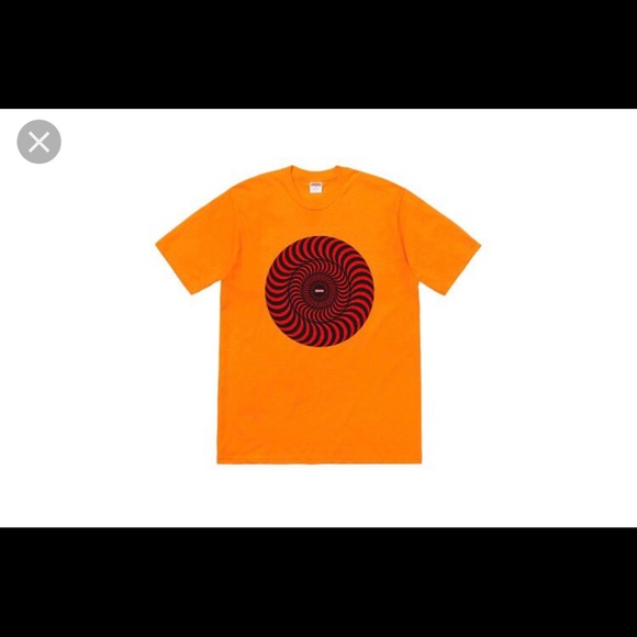 Supreme Other - Supreme spit fire swirl tee shirt